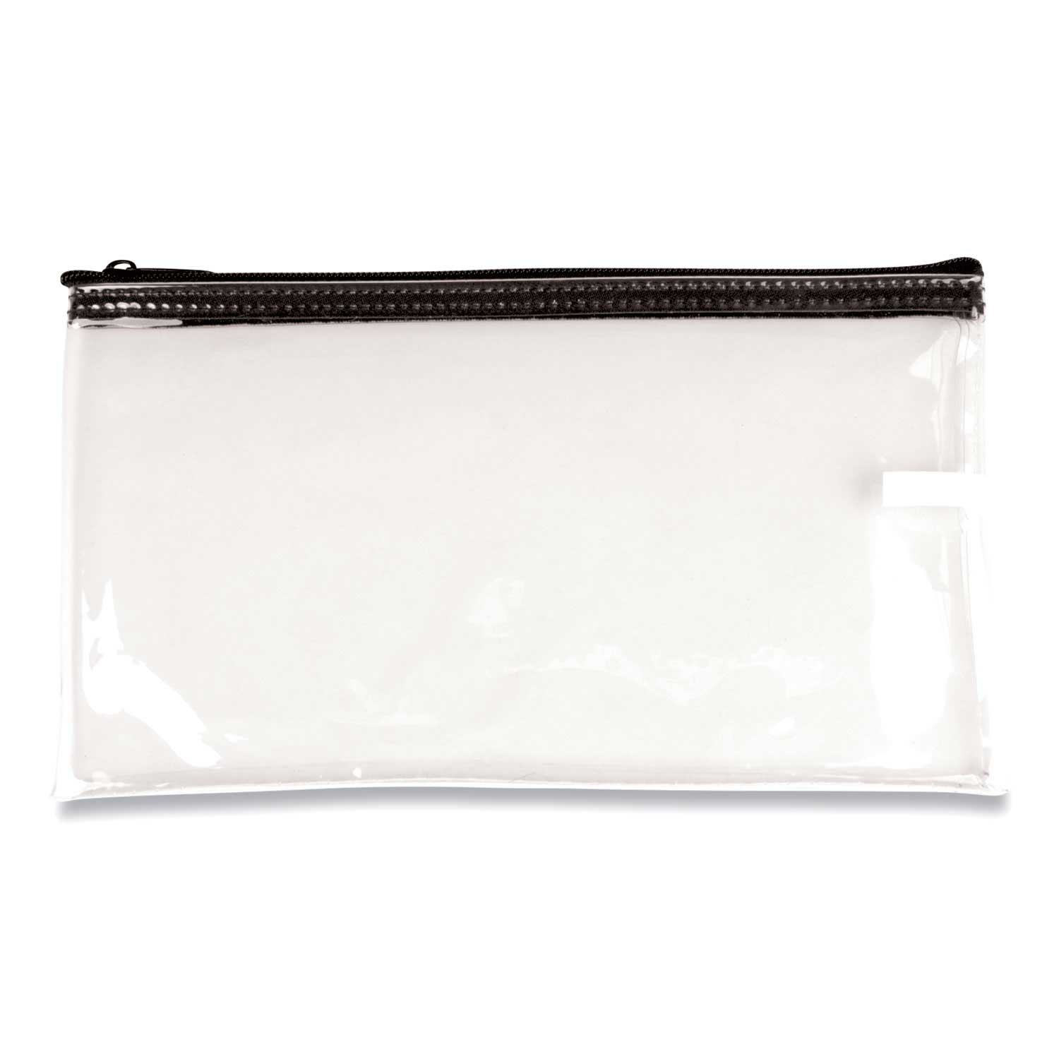 Controltek Vinyl Clear Multipurpose Zipper Bag, 11 x 6 inch