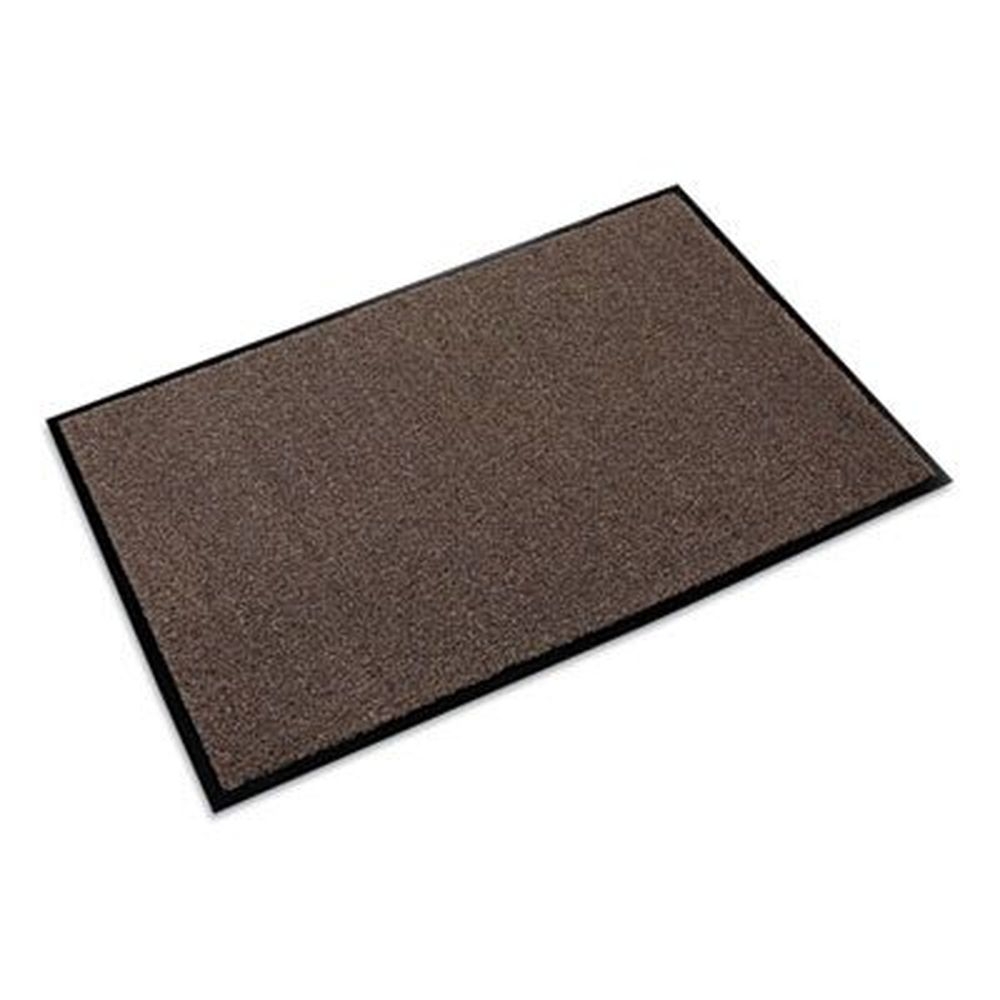Crown Charcoal Rely-On Olefin Indoor Wiper Mat, 36 x 120 inch