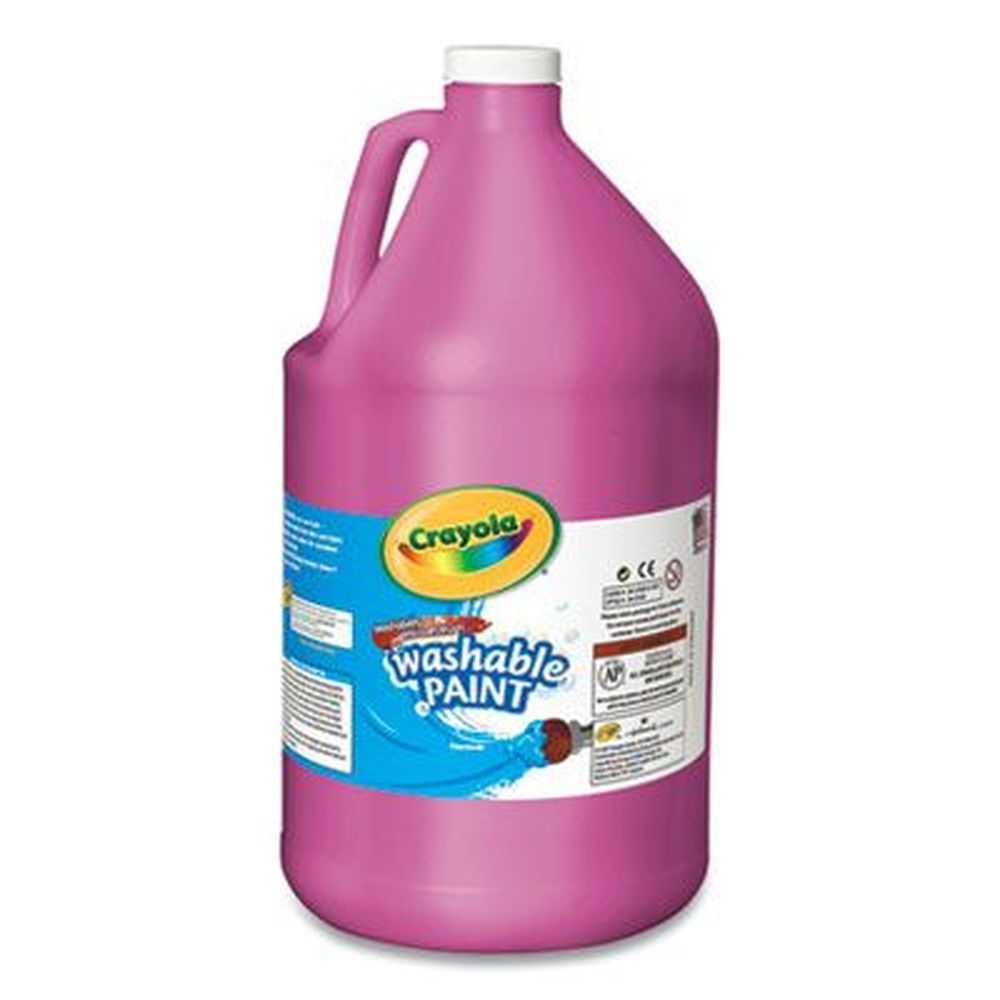 Crayola Magenta Washable Paint, 1 Gallon Bottle