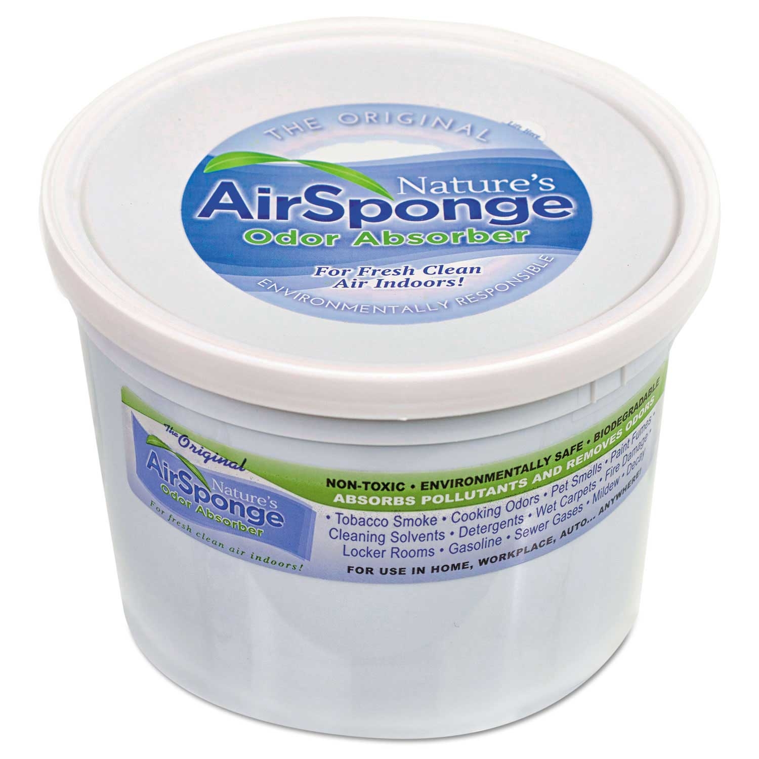 Natures Air Neutral Sponge Odor Absorber Deodorant, 64 Ounce Tub -- 4 per case