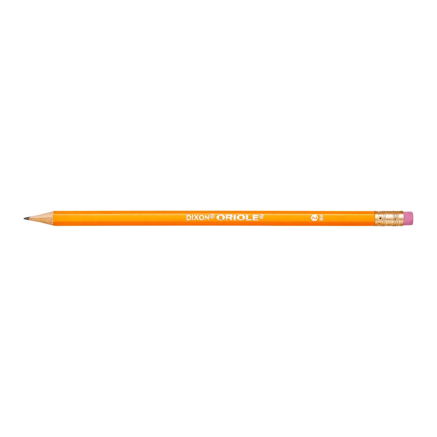 Dixon Black Lead Yellow Barrel Oriole Pre-Sharpened Pencil - 144 per pack -- 1 pack