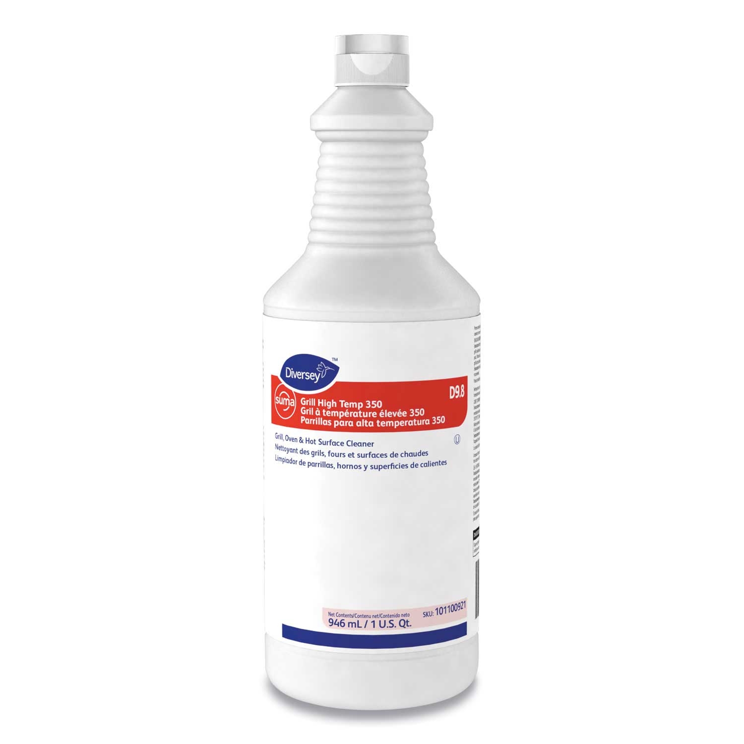 Diversey Suma Grill High Temp 350 D9.8 Grill Oven and Hot Surface Cleaner, 32 Ounce Bottle -- 12 per case