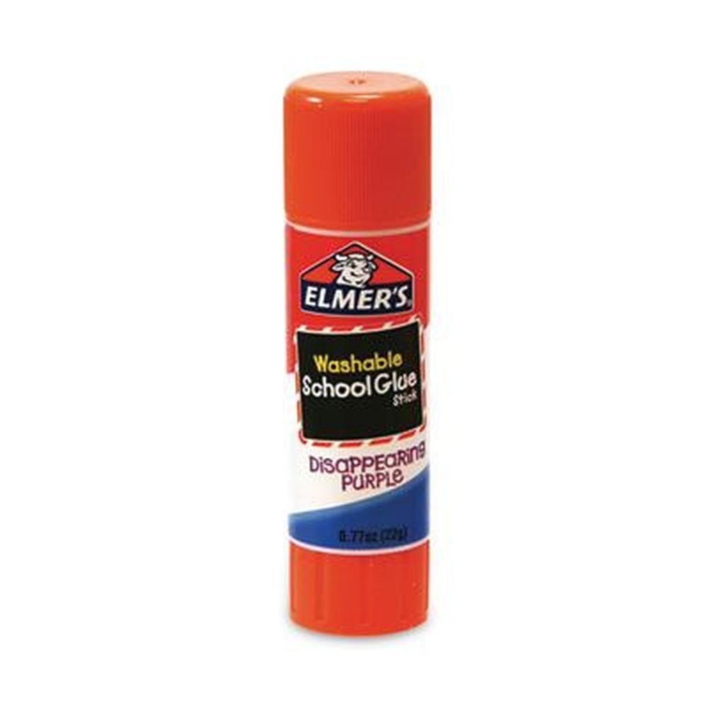Elmers School Glue Stick, 0.77 Ounce -- 6 per pack
