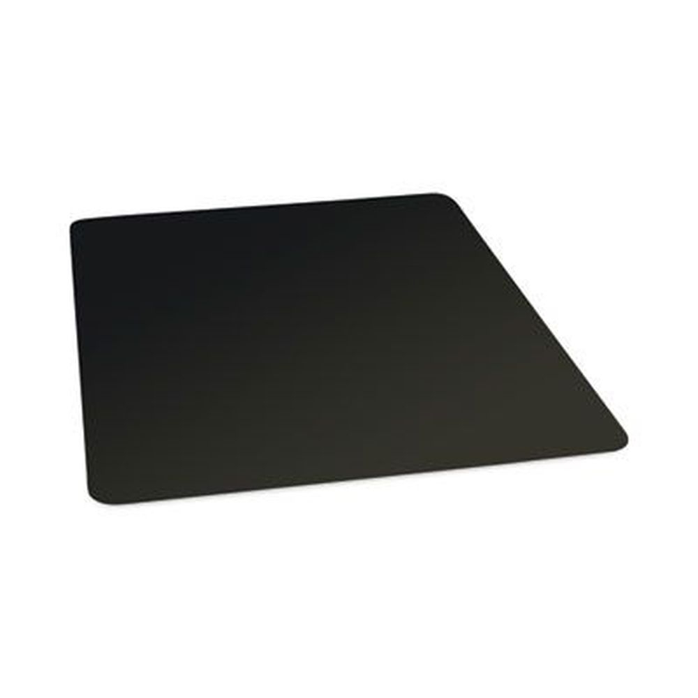 ES Robbins Black 46 inch Floor Mat For Hard Floor to Medium Pile Carpet up to 0.75 inch