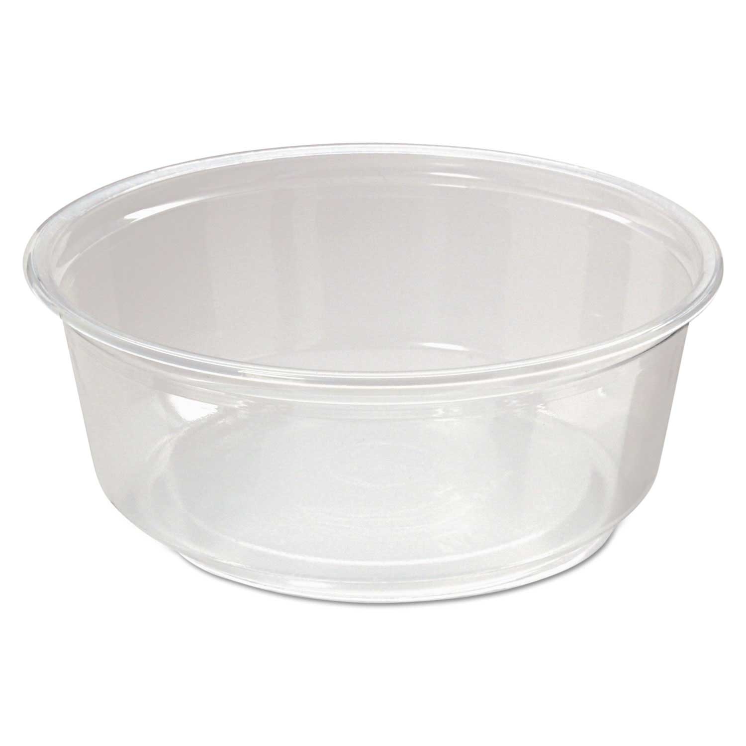 Fabri Kal Polypropylene Clear Microwavable Deli Container, 8 Ounce -- 500 per case
