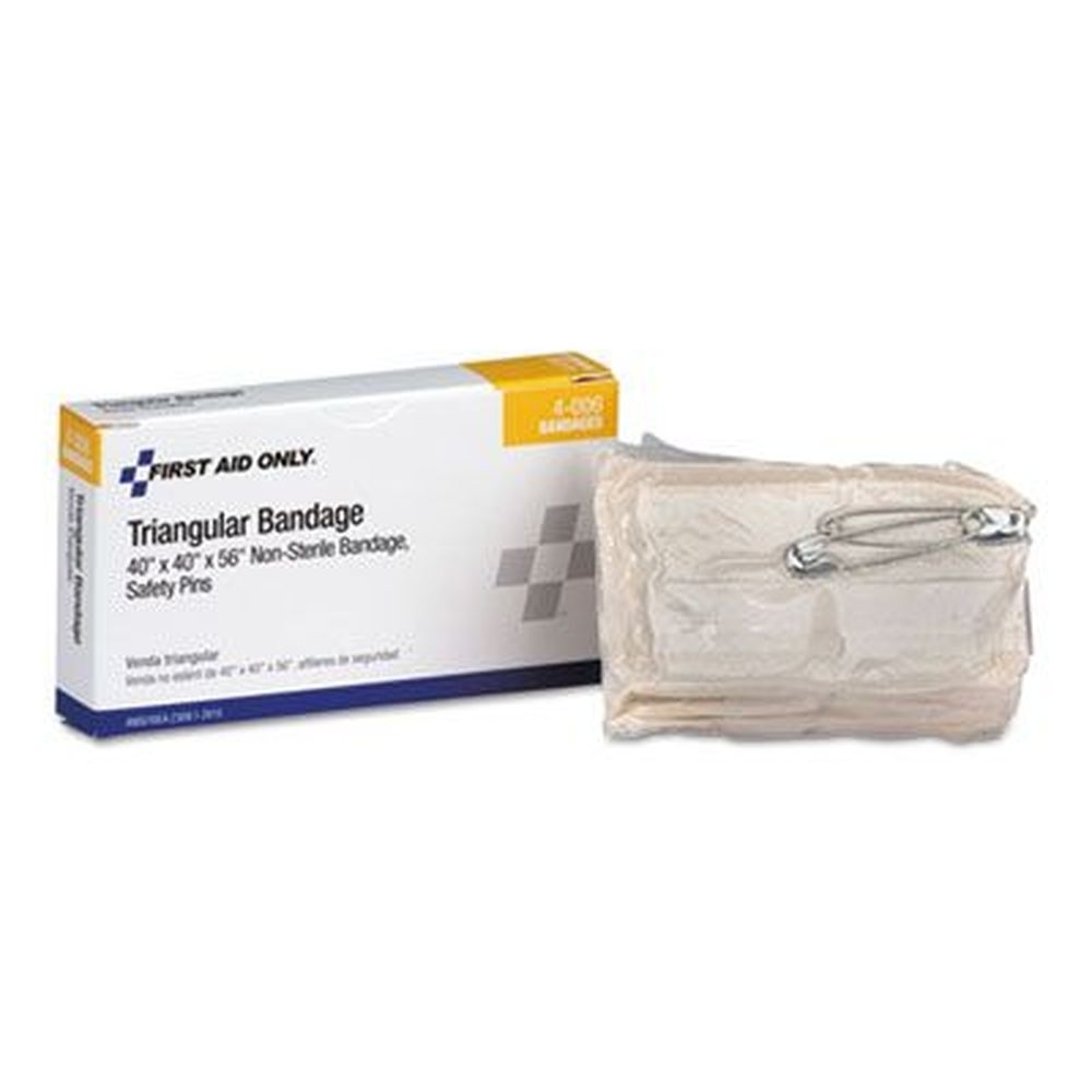 First Aid Only 24 Unit Ansi Class A+ Refill Muslin Triangular Bandage, 40 x 40 x 56 inch