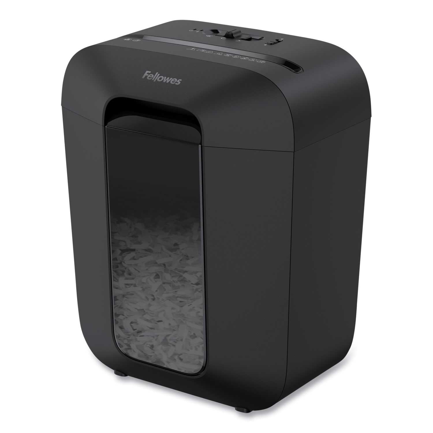 Fellowes Powershred LX45 Cross-Cut Shredder, 8 Manual Sheet Capacity