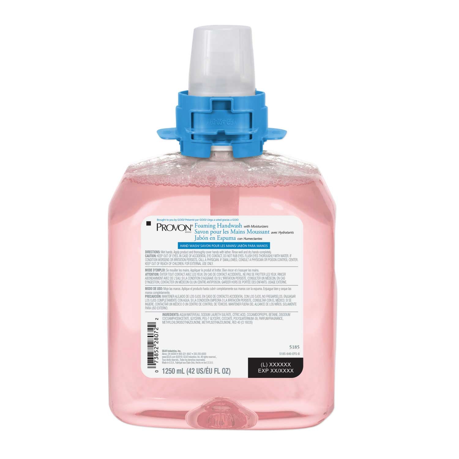 Provon Refreshing Cranberry Foam Handwash with Advanced Moisturizer, 1250 Milliliter Refill -- 4 per case