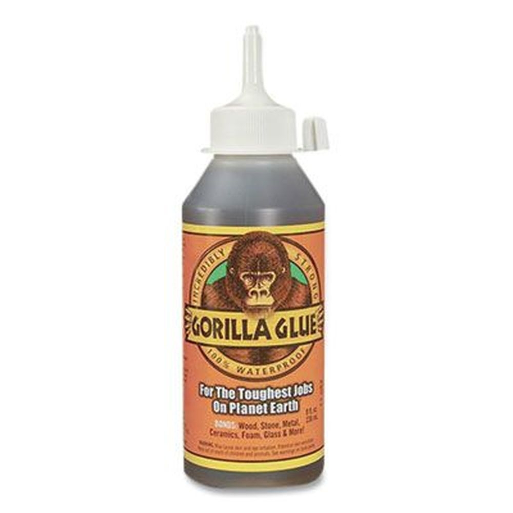 Gorilla Dries Light Brown Original Formula Glue, 8 Ounce