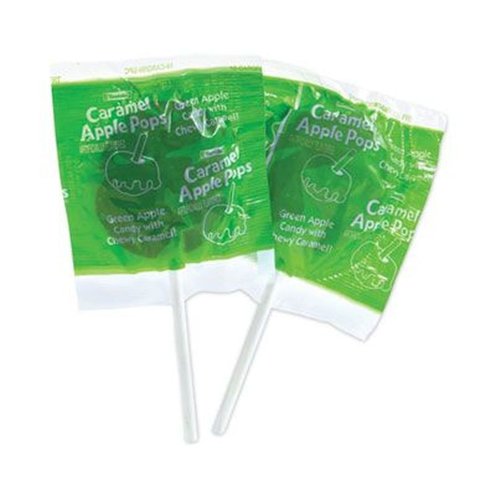 Tootsie Roll Caramel Apple Pops, 0.63 Ounce -- 48 per box