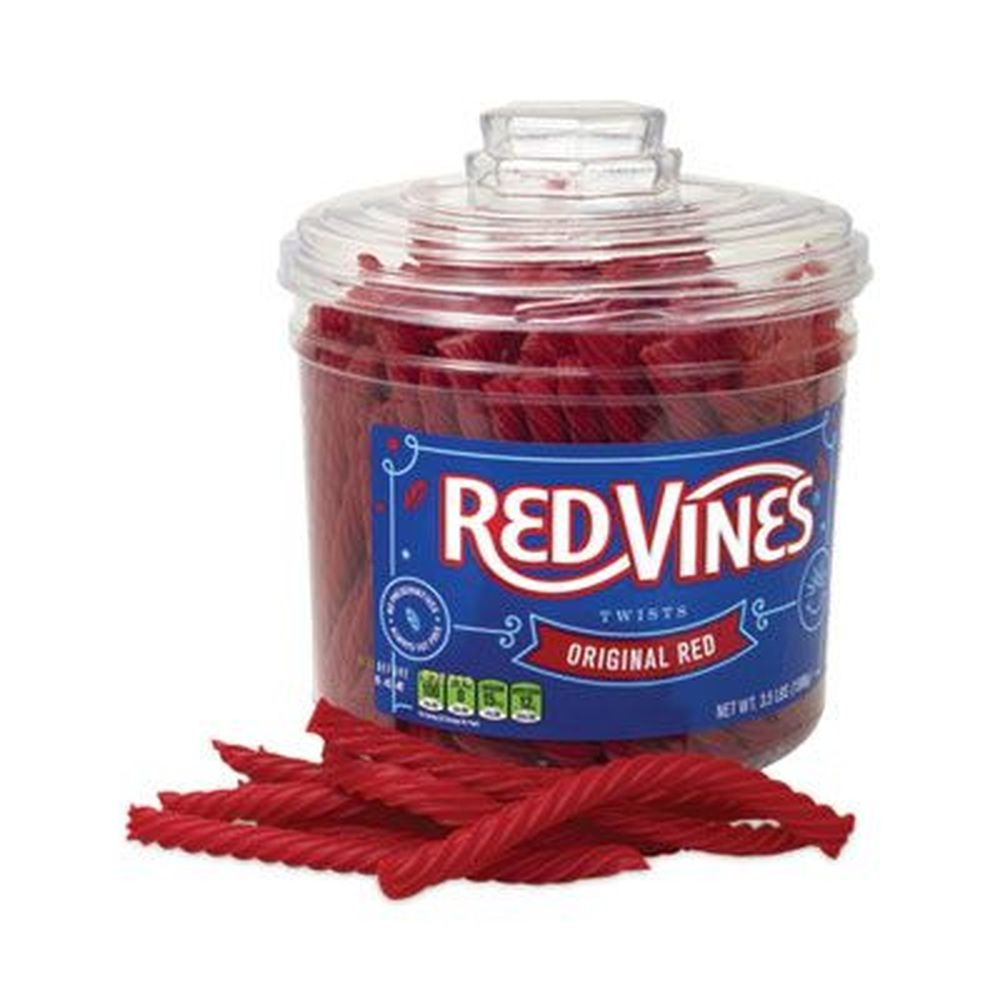 Red Vines Original Twist Candy, 3.5 Pound