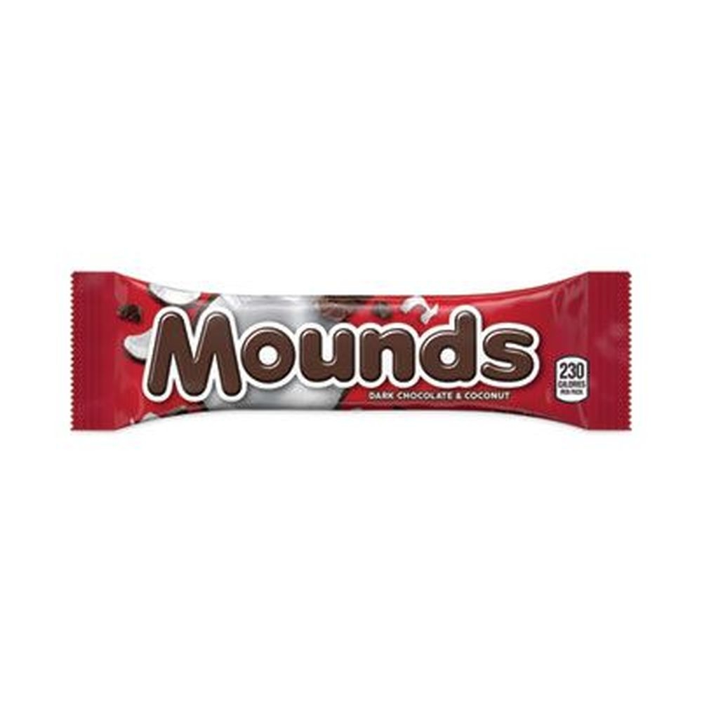 Mounds Coconut and Dark Chocolate Candy Bar, 1.75 Ounce -- 36 per case