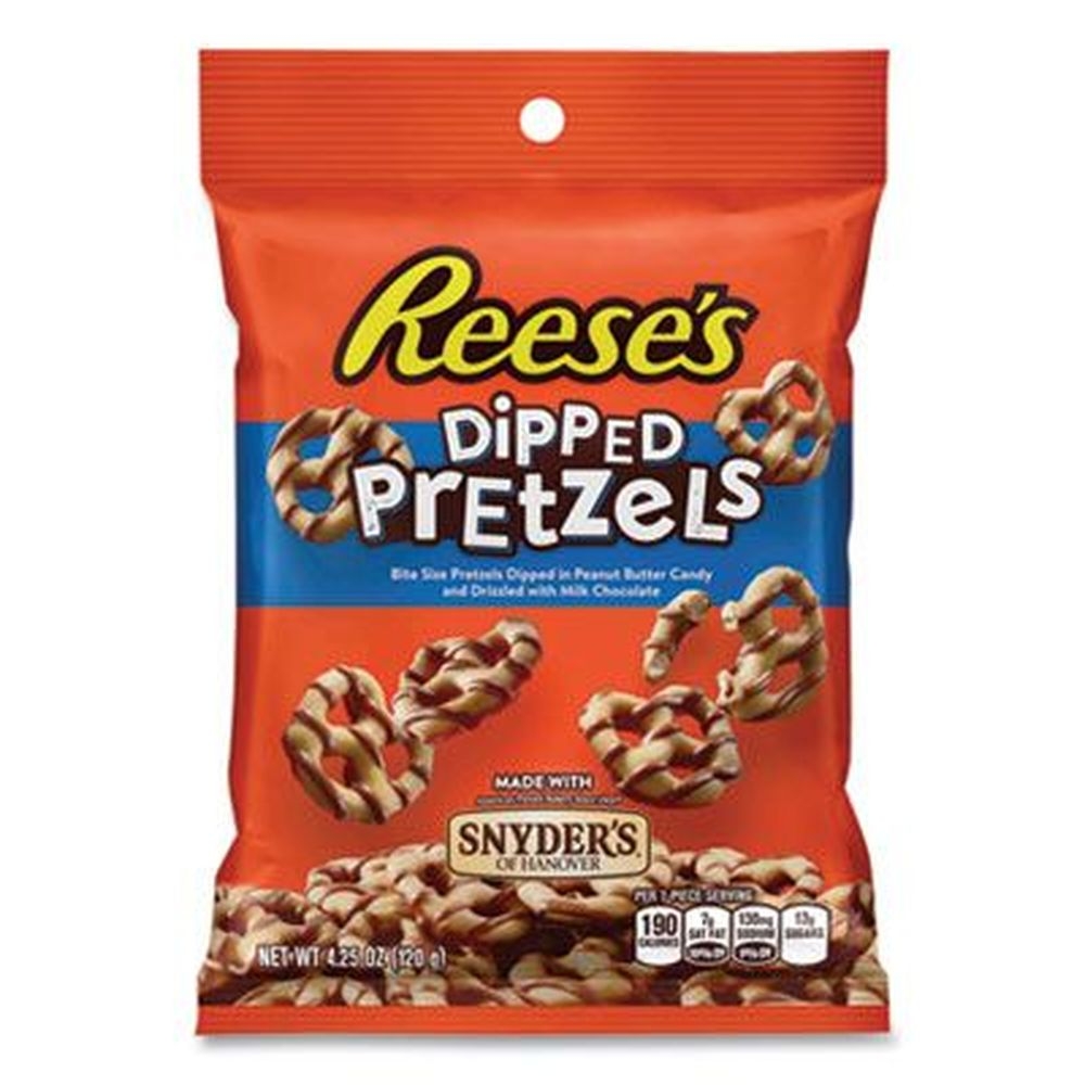 Reeses Dipped Pretzels, 4.25 Ounce