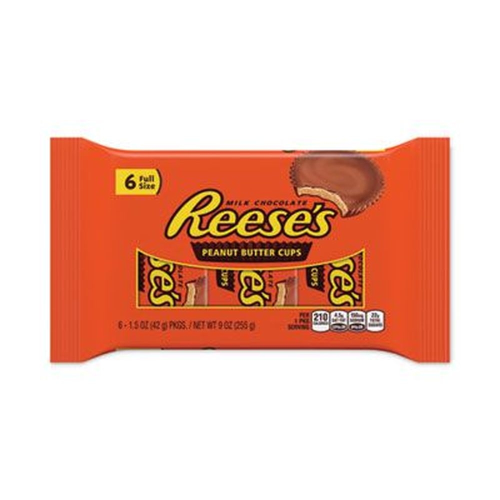 Reeses Milk Chocolate Peanut Butter Cup, 1.5 Ounce -- 12 per box