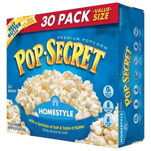 Pop Secret Premium Homestyle Salty Popcorn, 3 Ounce -- 60 per case