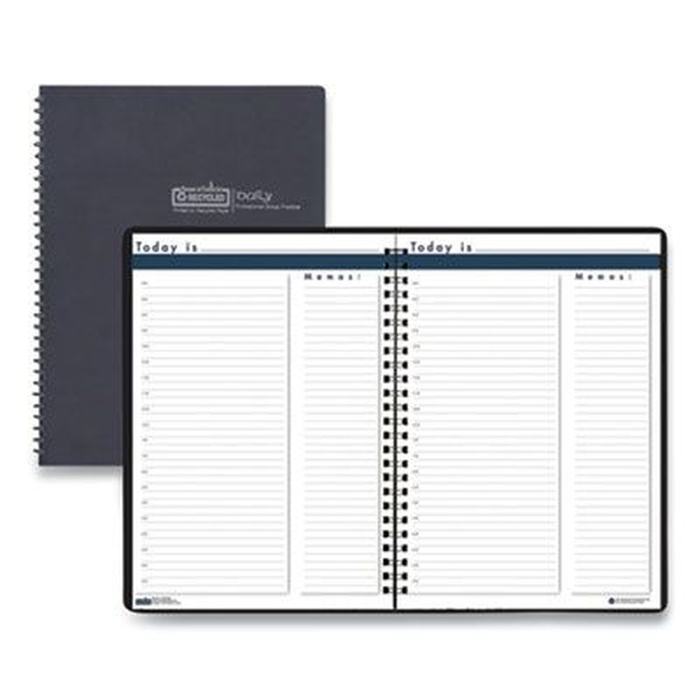 House of Doolittle 40 Weeks 8 Subjects Recycled Nondated Weekly Assignment Book for Intermediate Grades with Blue Cover, 11 X 8.5 inch
