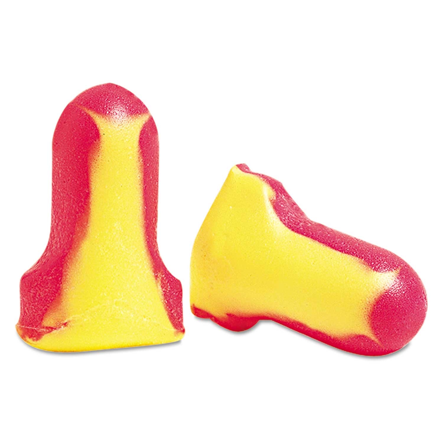 Howard Magenta Yellow Cordless 32nrr LL1 Laser Lite Single Use Earplugs - 200 pairs per box -- 1 box per case