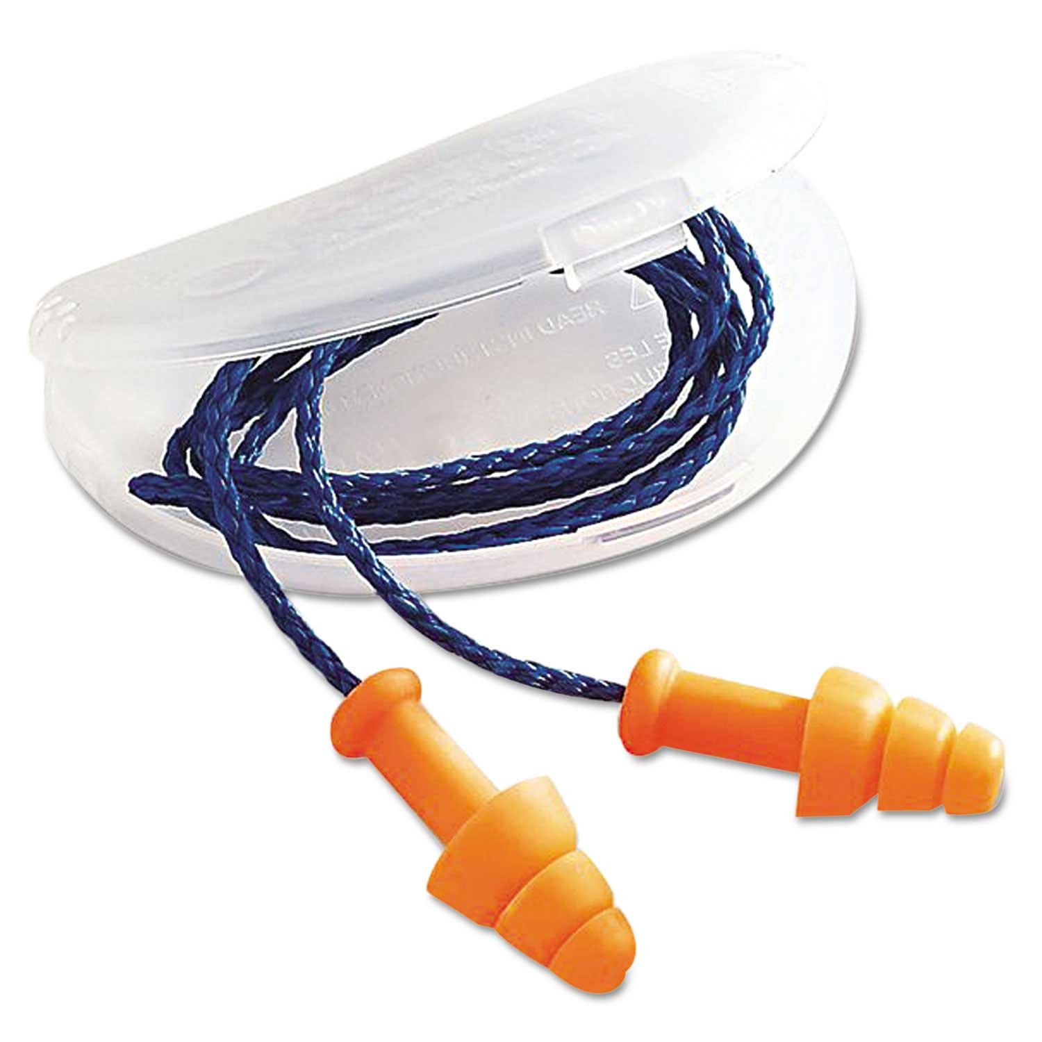 Howard Orange Corded 25nrr SmartFit Multiple Use Earplugs - 100 pairs per box -- 1 box per case
