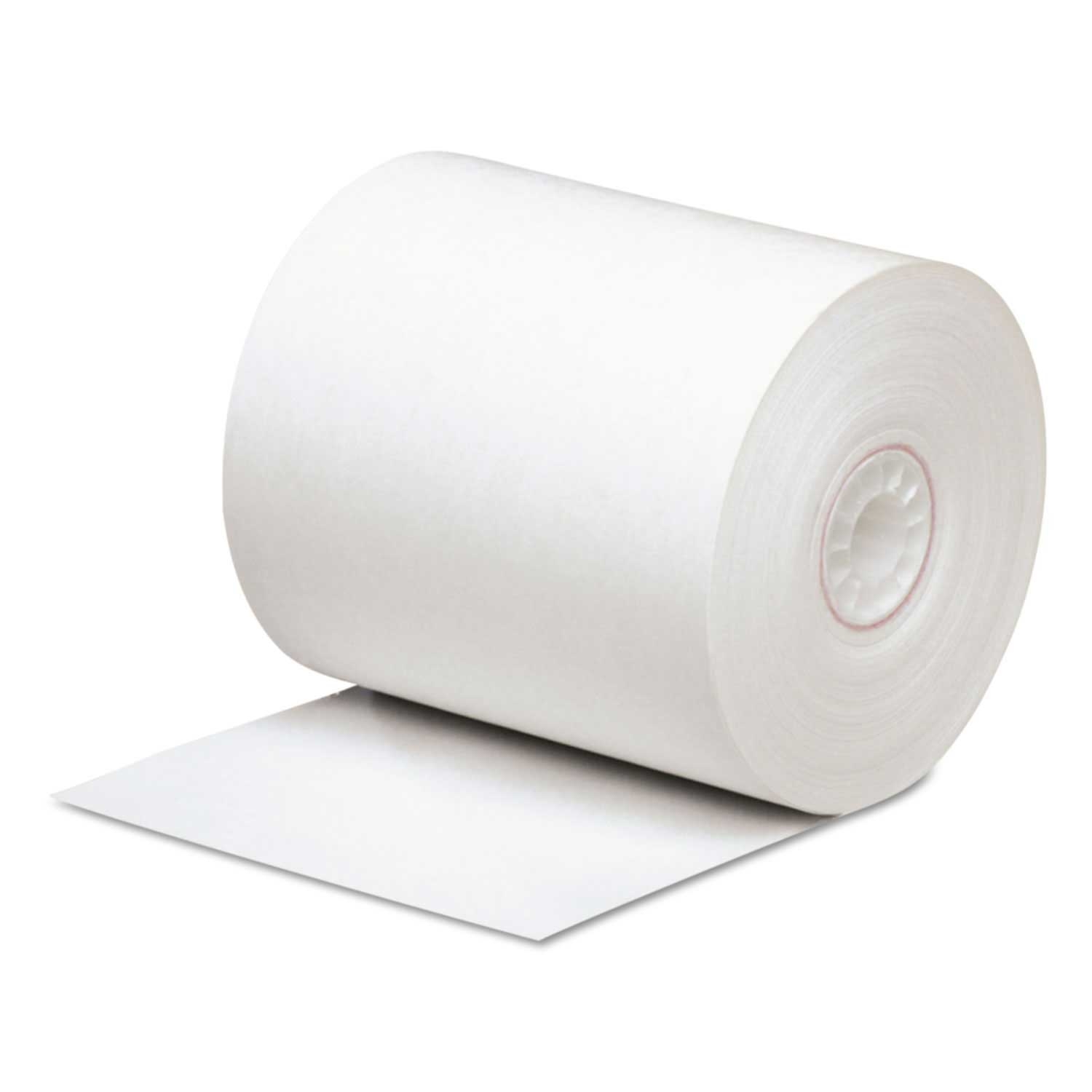 Iconex White Direct Thermal Printing Paper Roll, 3.13 inch x 290 Feet -- 50 per case