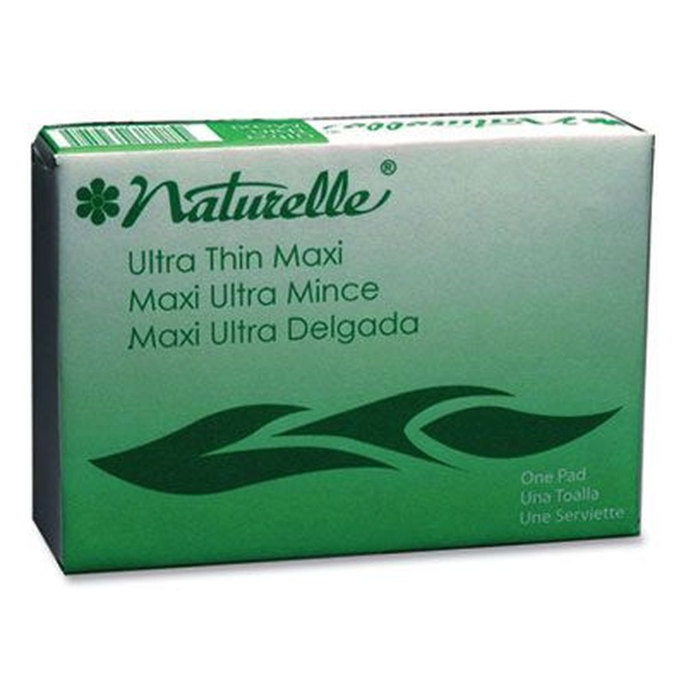 Impact Naturelle Size 4 Individually Wrapped Ultra Thin Maxi Pad with Wings -- 200 per case