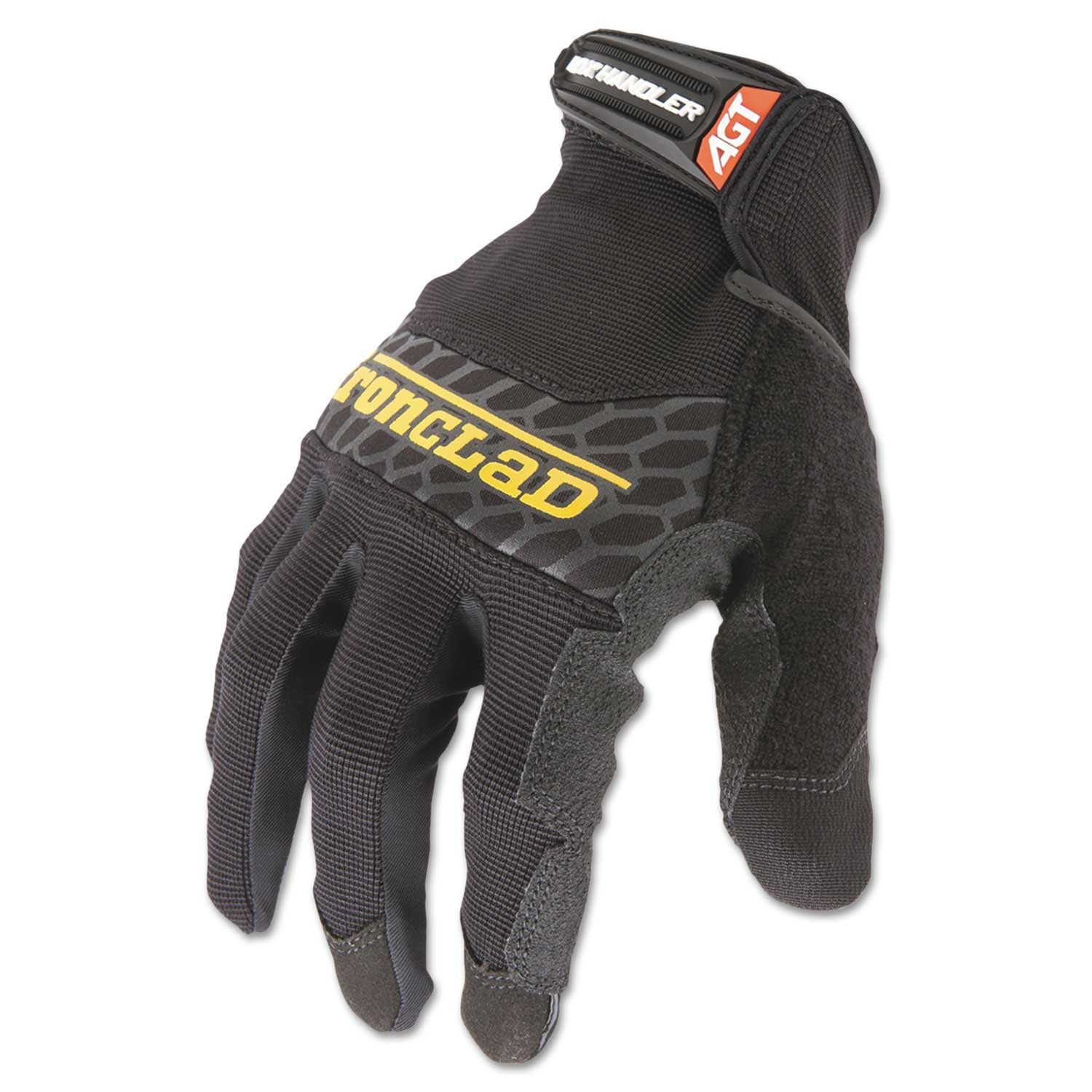 Ironclad Silicone Medium Black Box Handler Gloves, 9 inch Length -- 1 pair