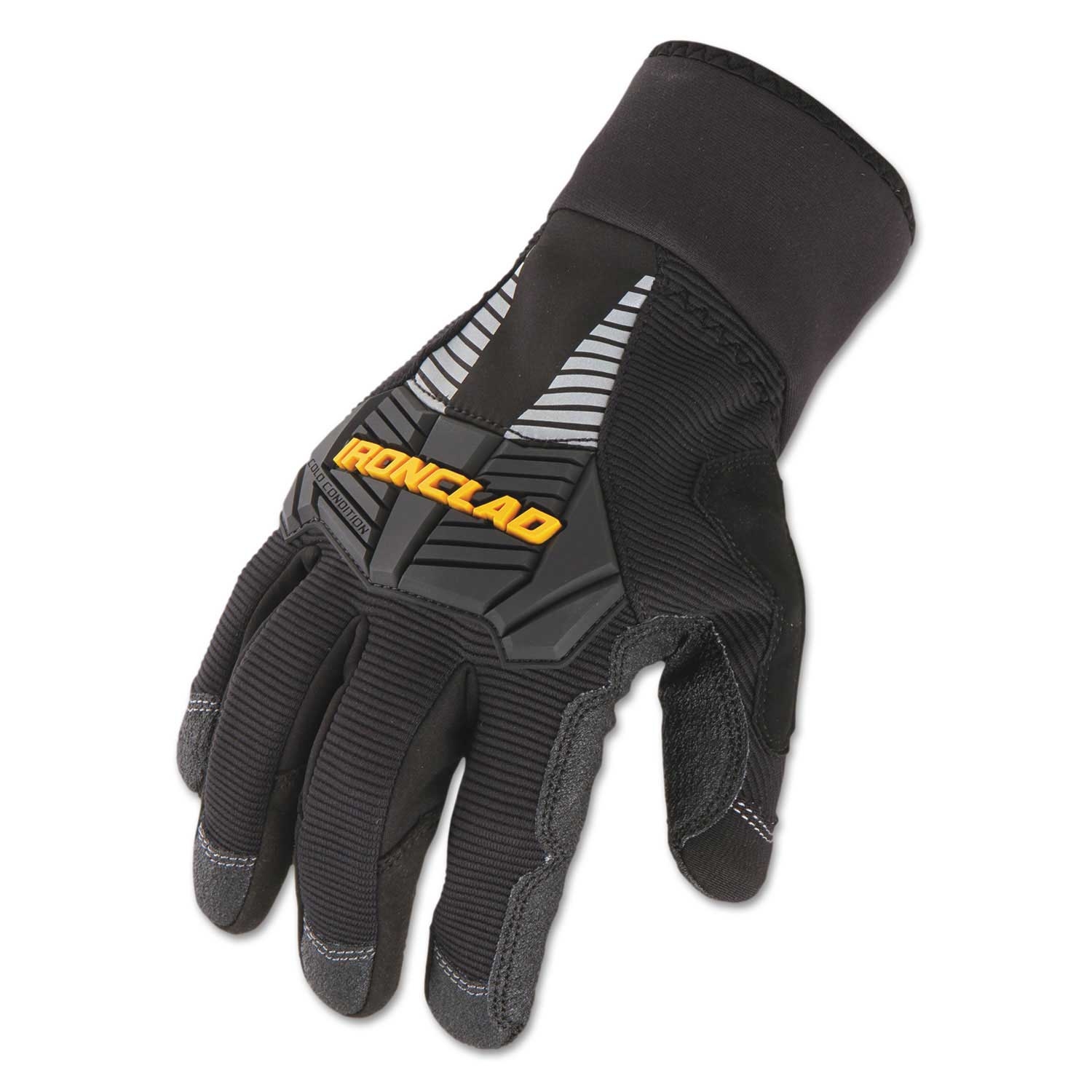 Ironclad Medium Black Cold Condition Gloves, 11 inch Length -- 1 pair