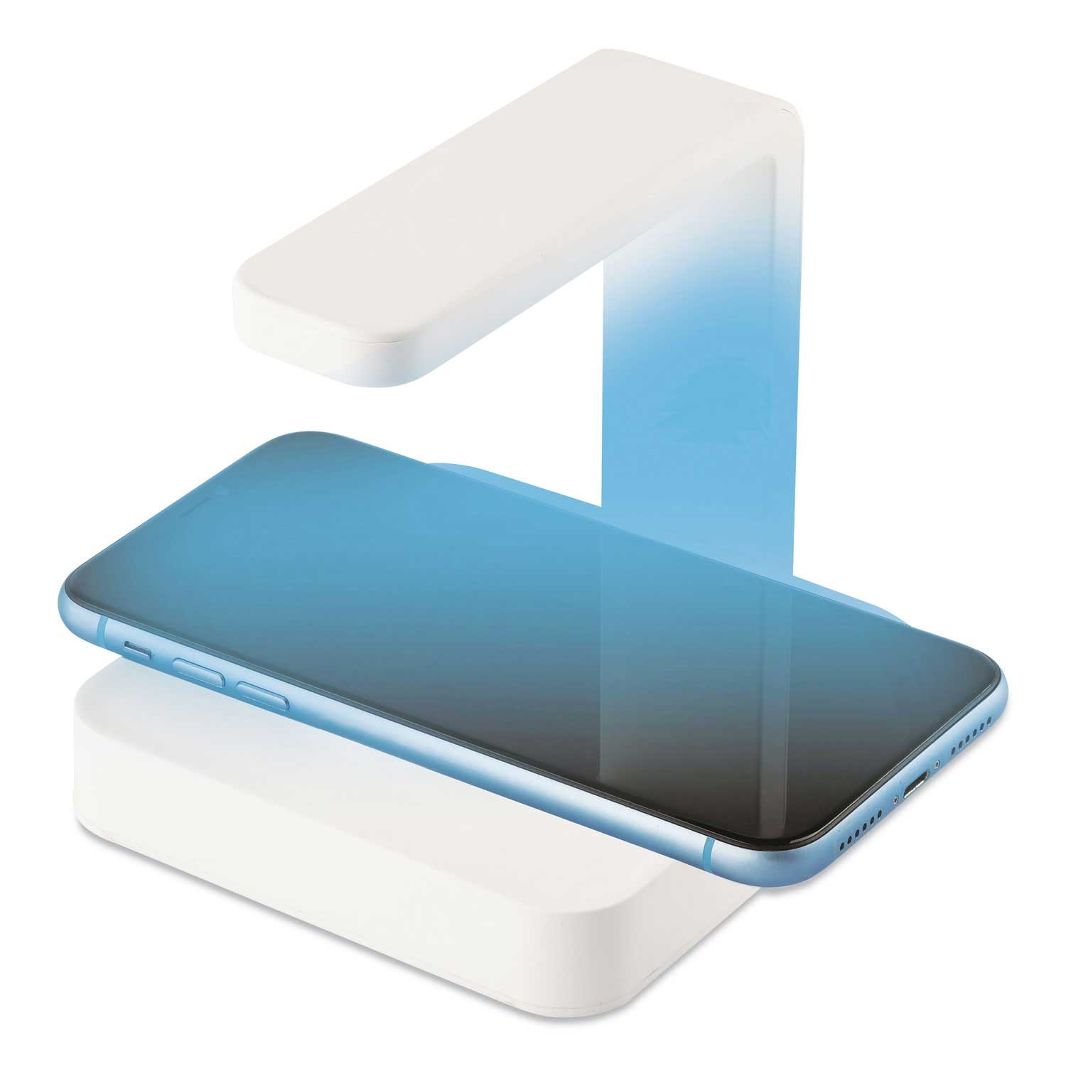 Itek White Plastic Sterilizer and Wireless Phone Charger