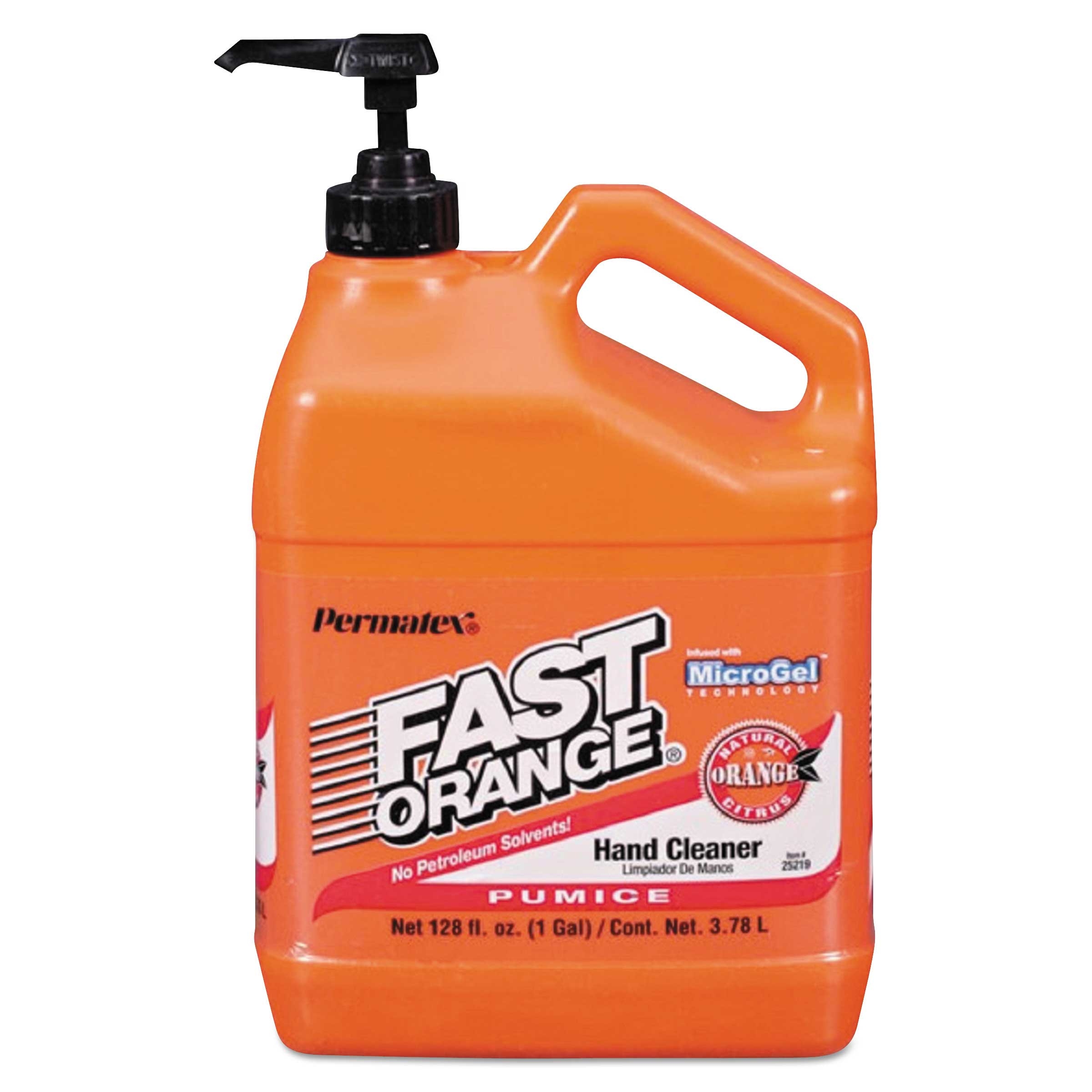 Fast Orange Citrus Scent Pumice Hand Cleaner, 1 Gallon Dispenser -- 4 per case