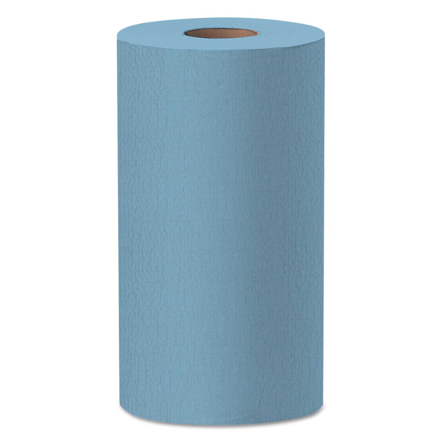 WypAll X60 Hydroknit Unscented Blue Cloth, 19 3/5 X 13 2/5 inch - 130 per roll -- 6 rolls per case