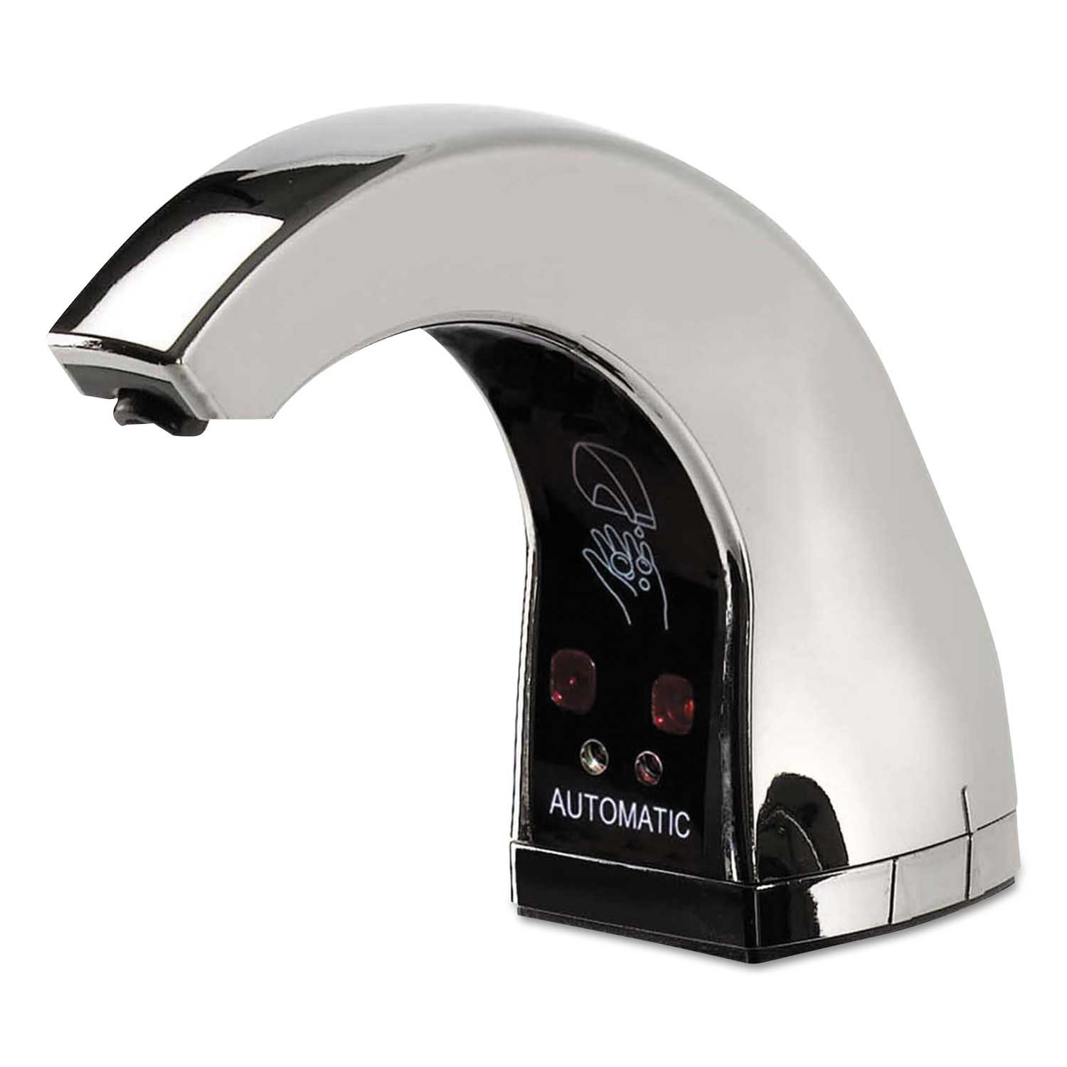 Kimberly-Clark Professional Chrome Touchless Counter Mount Skin Care Dispenser, 2.12 x 4.25 x 5.56 inch