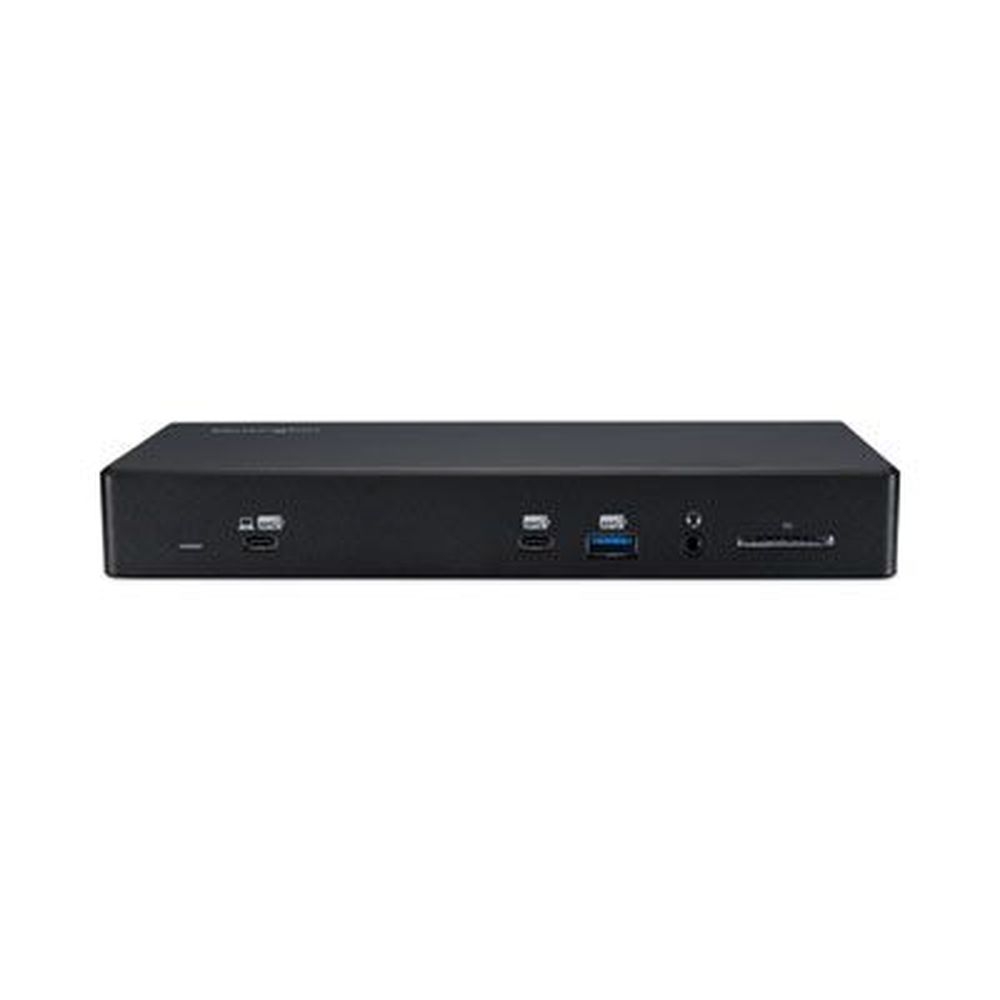Kensington Black SD4850P USB-C 10 Gbps Dual Video Driverless Docking Station, 9.12 x 5.8 x 5.87 inch