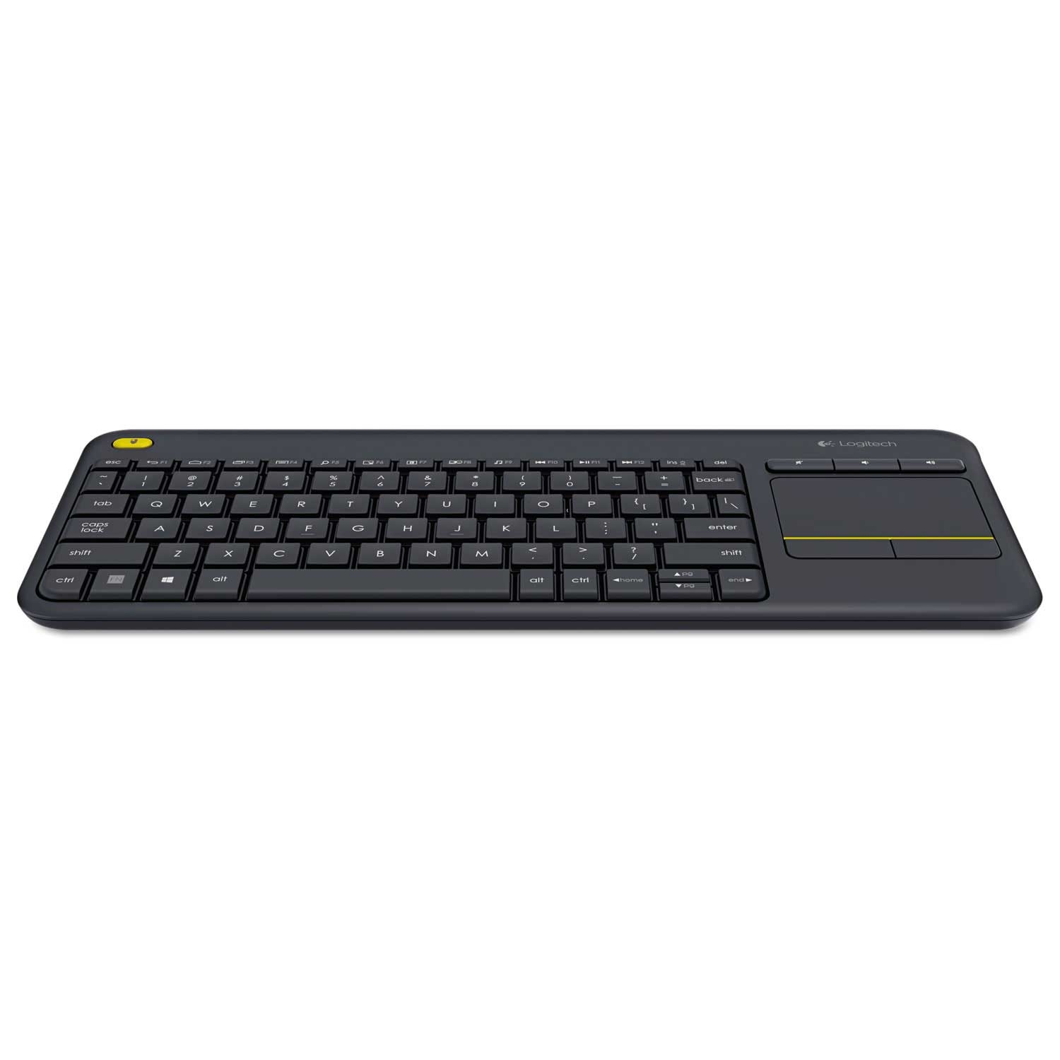 Logitech Black K400 Plus Wireless Touch Keyboard
