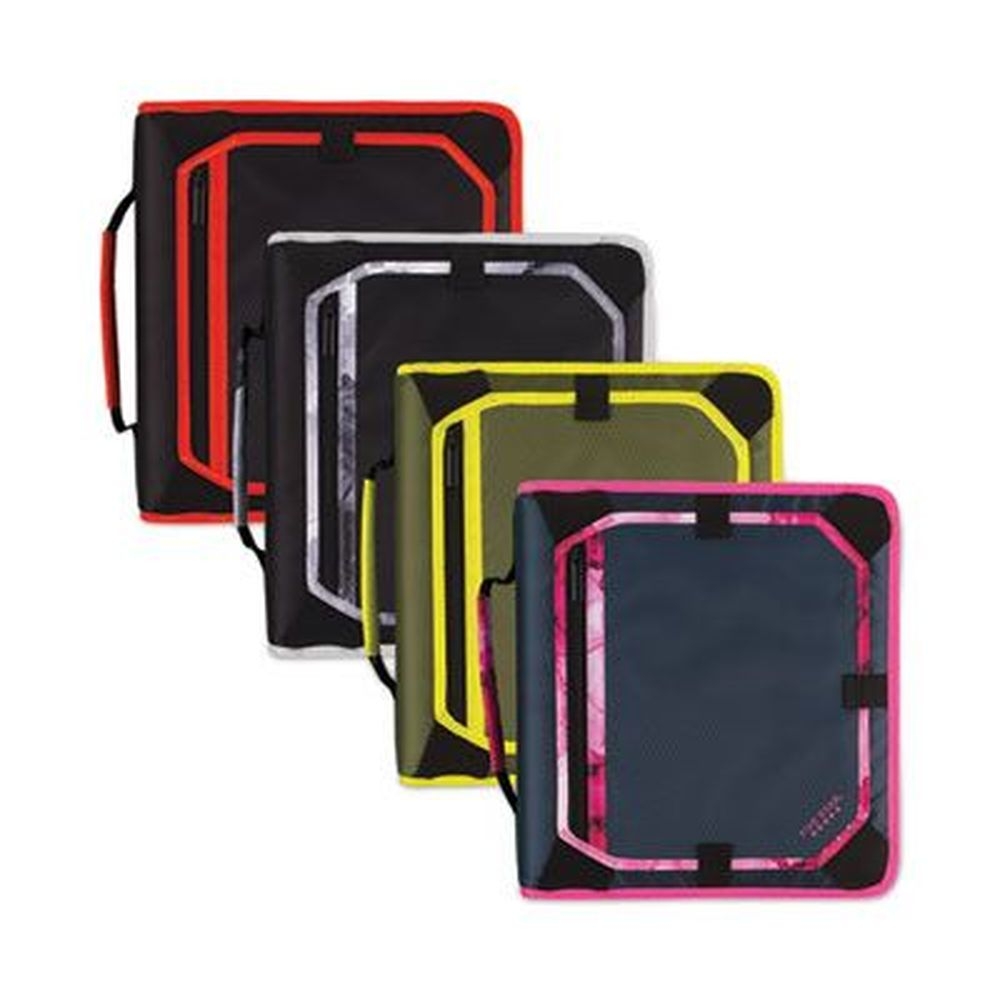 Five Star Assorted 3 Rings 2 inch Capacity Zipper Binder, 11 x 8.5 inch