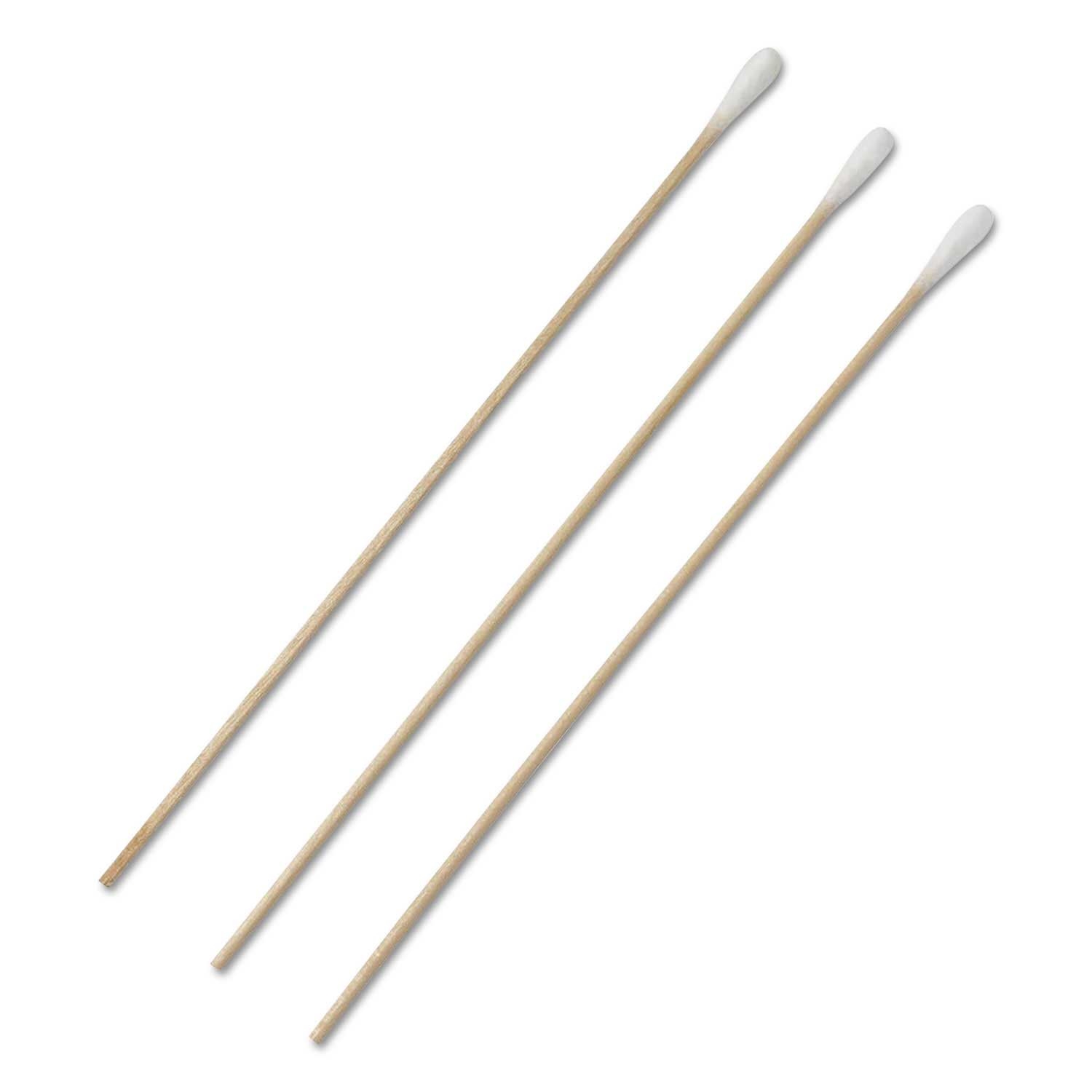 Medline Non-Sterile Wood Cotton Tipped Applicators, 6 inch - 1000 per box -- 1 box per case