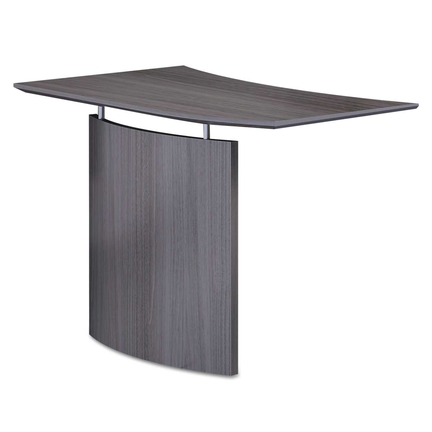 Safco Medina Laminate Series Gray Steel Right-Hand Bridge, 48 x 24 x 29.5 inch