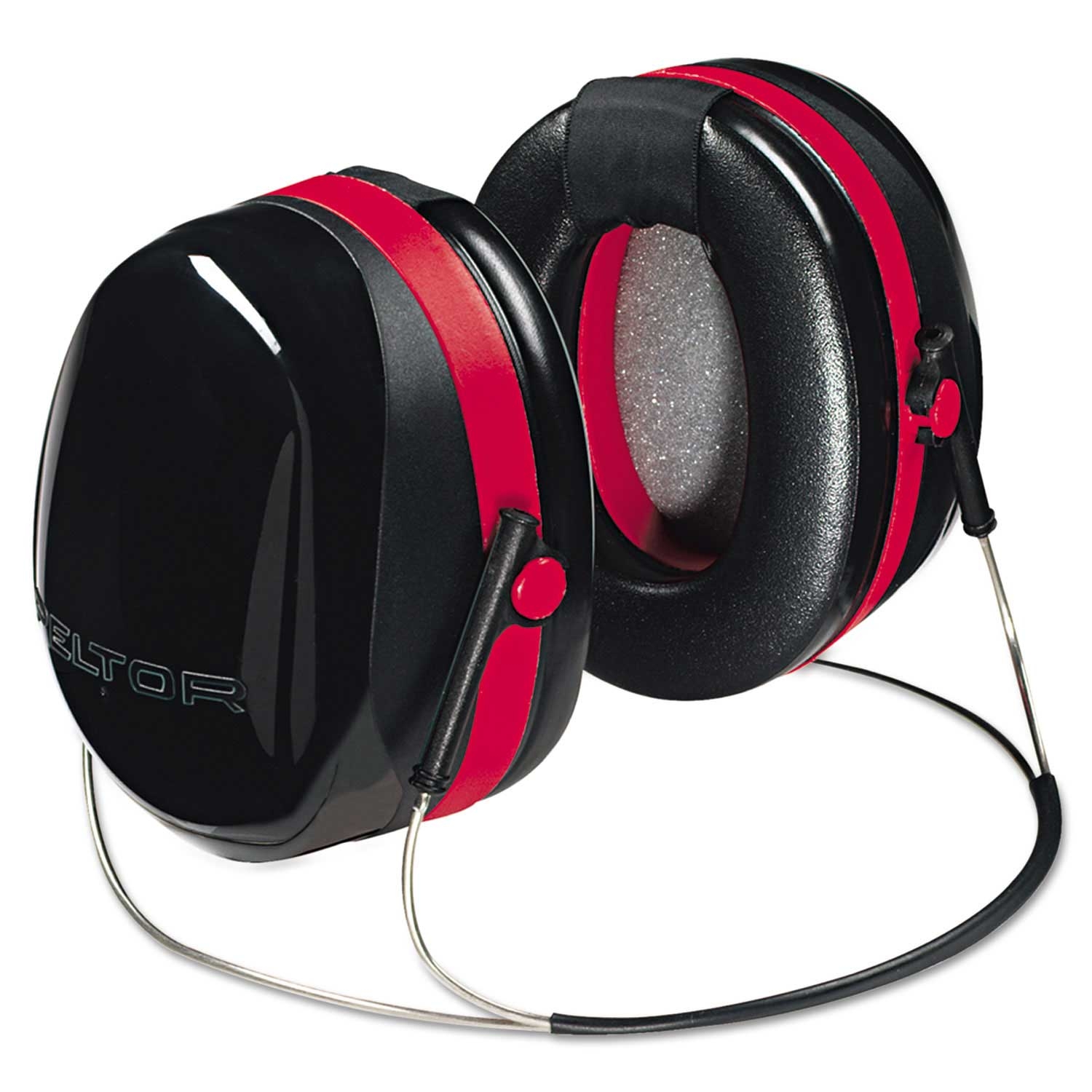 3M Red and Black E A R Peltor Optime 105 Behind The Head Earmuffs
