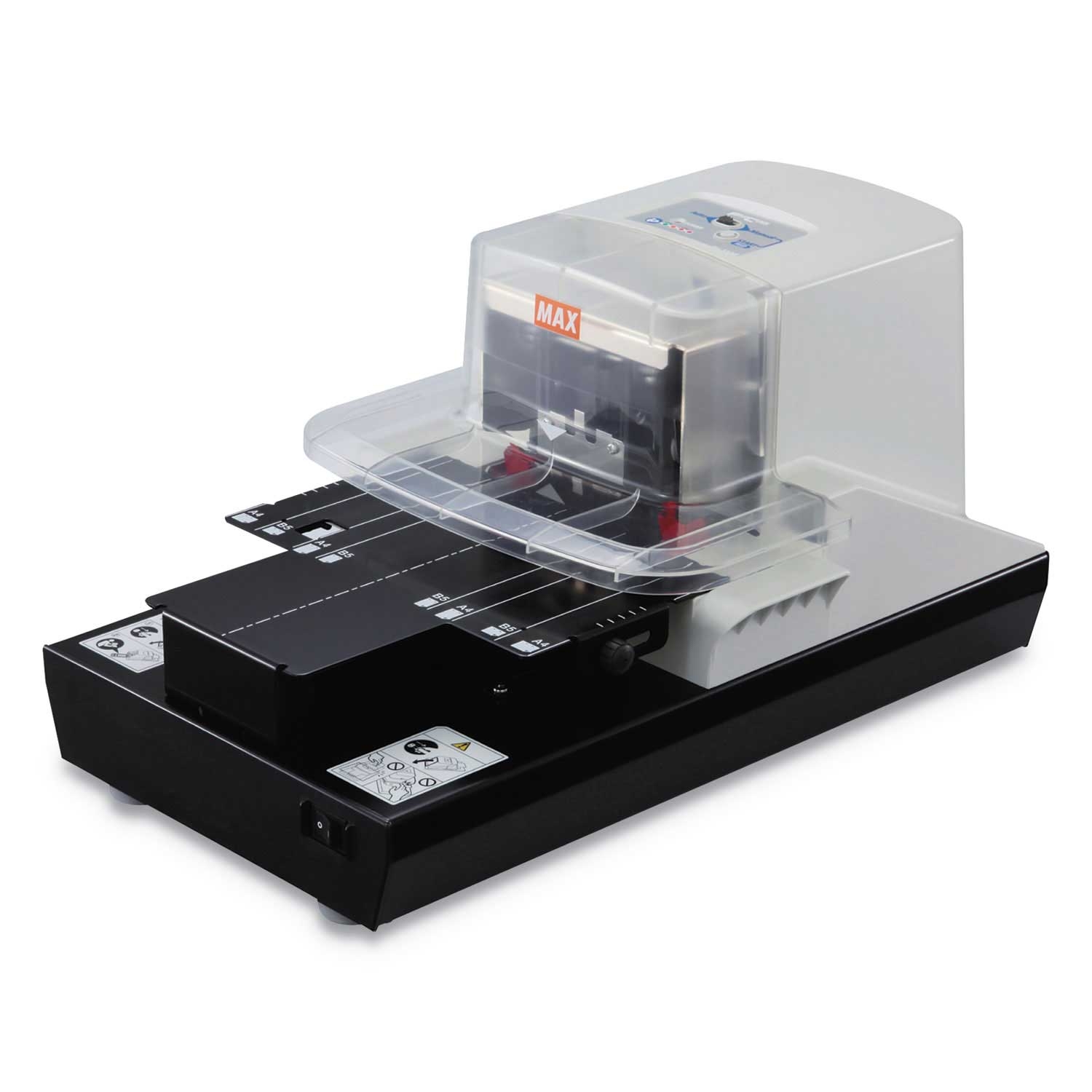 Max EH-110F Professional Heavy Duty Gray Flat Clinch Stapler