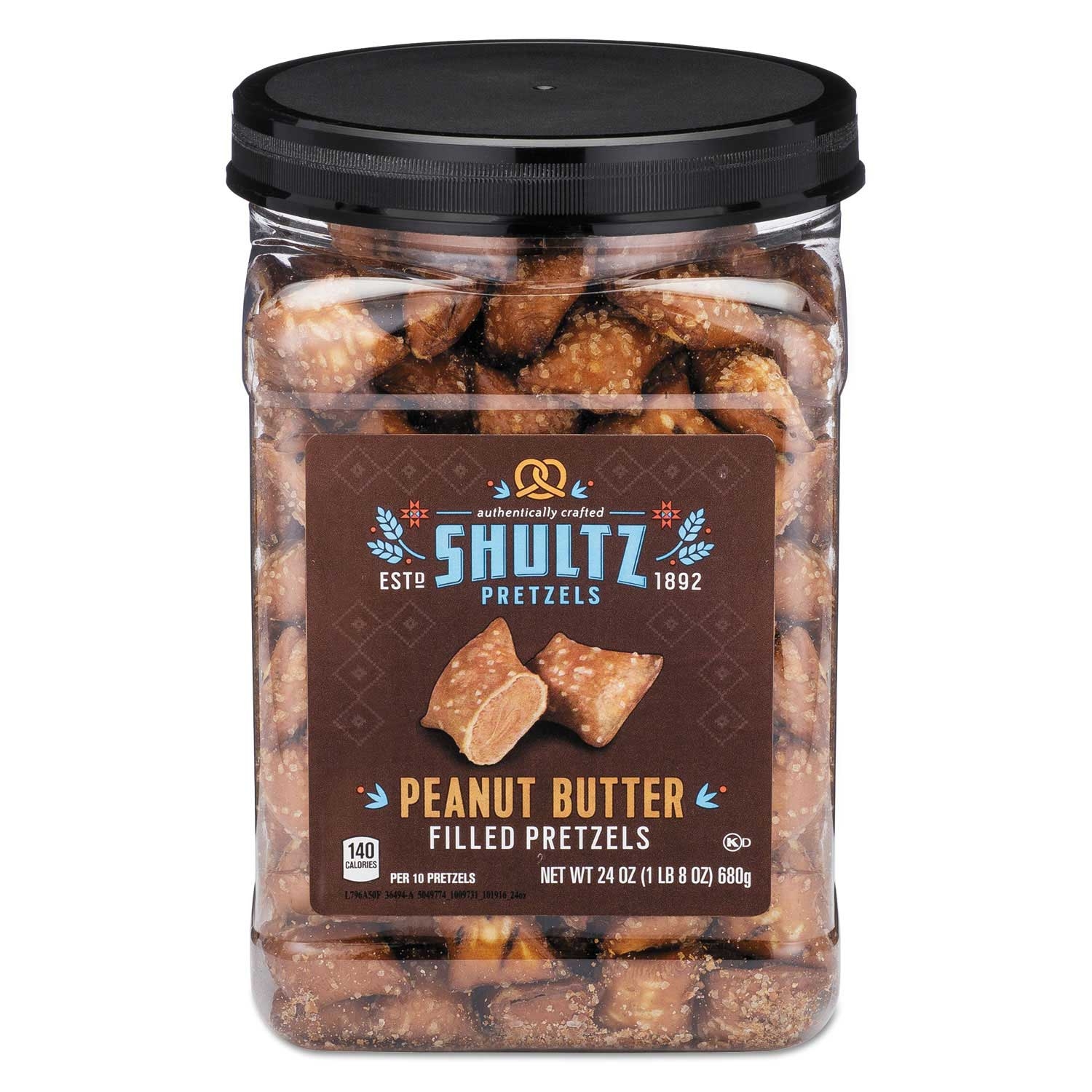 Shultz Peanut Butter Pretzel, 24 Ounce Tub
