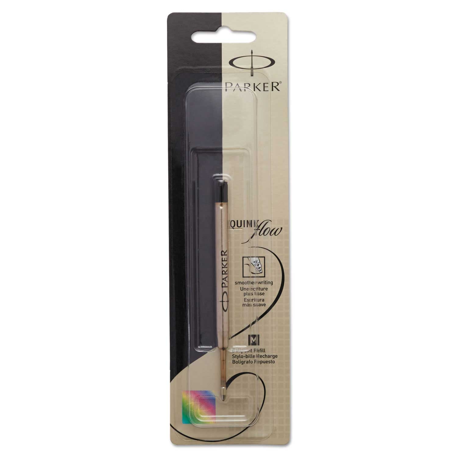 Parker Medium Conical Tip Black Ink Refill for Parker Ballpoint Pen