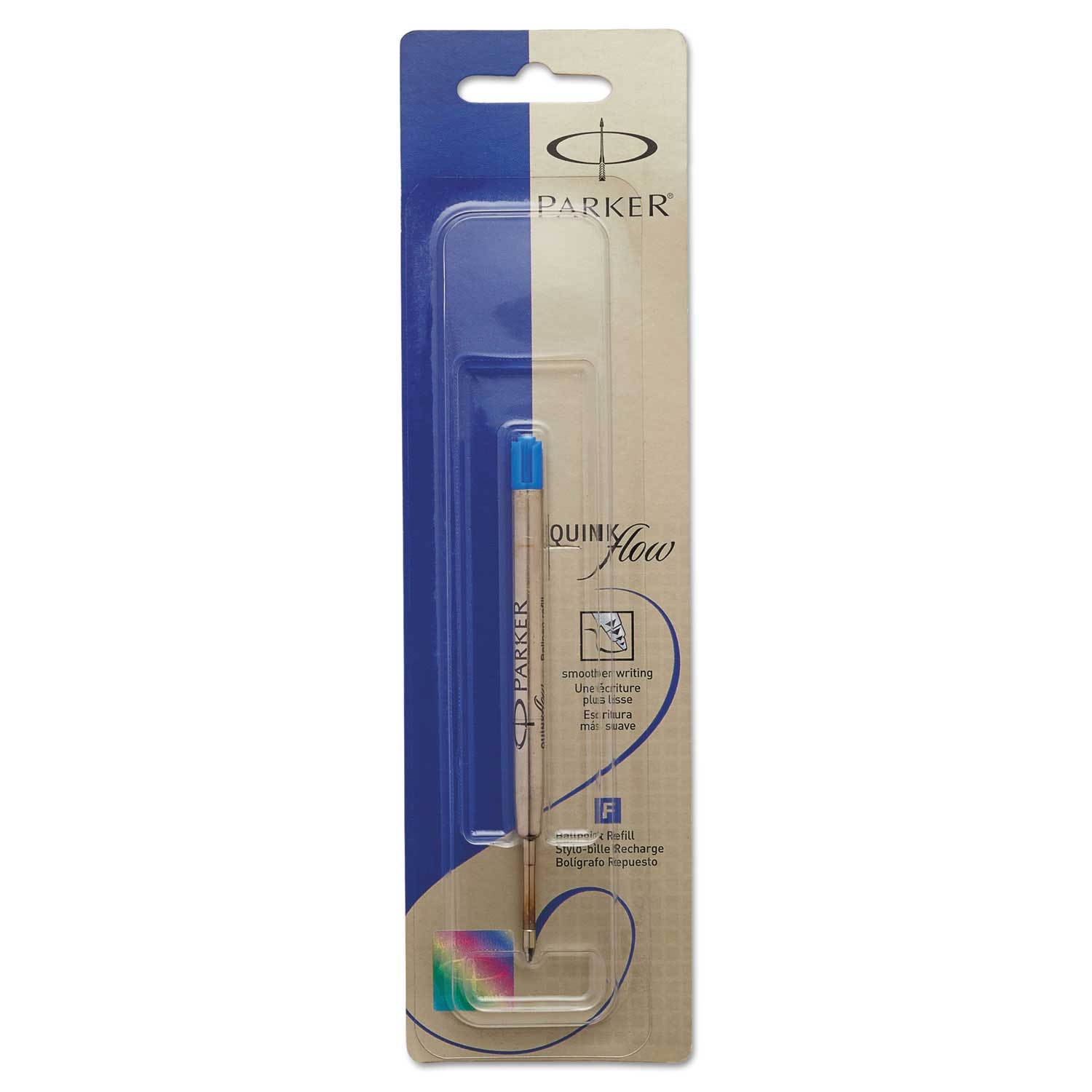 Parker Medium Conical Tip Blue Ink Refill for Parker Ballpoint Pen