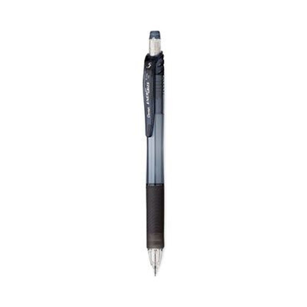 Pentel EnerGel RTX Medium 0.7 mm Retractable Black Ink Black Barrel Gel Pen -- 5 per pack
