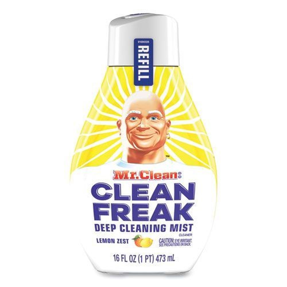 Mr Clean Clean Freak Lemon Zest Deep Cleaning Mist Multi Surface Spray Refill, 16 Ounce