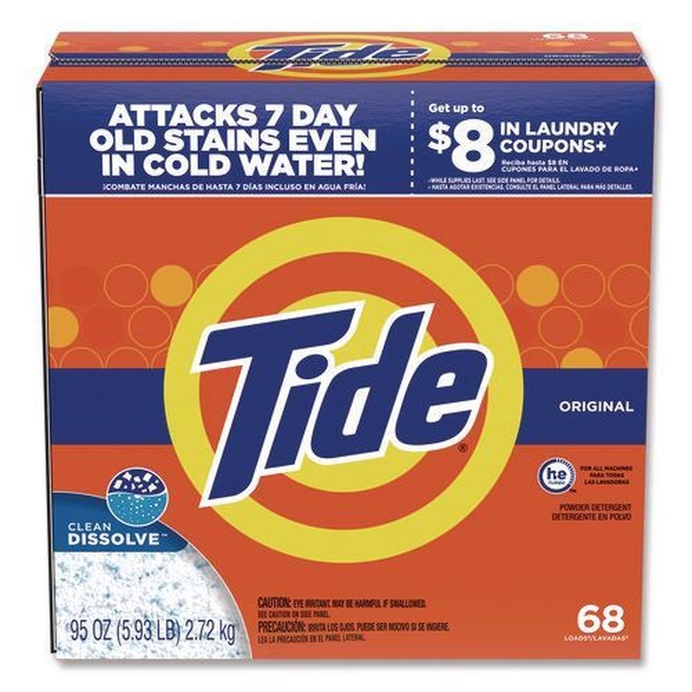 Tide Original Scent HE Powder Laundry Detergent, 95 Ounce