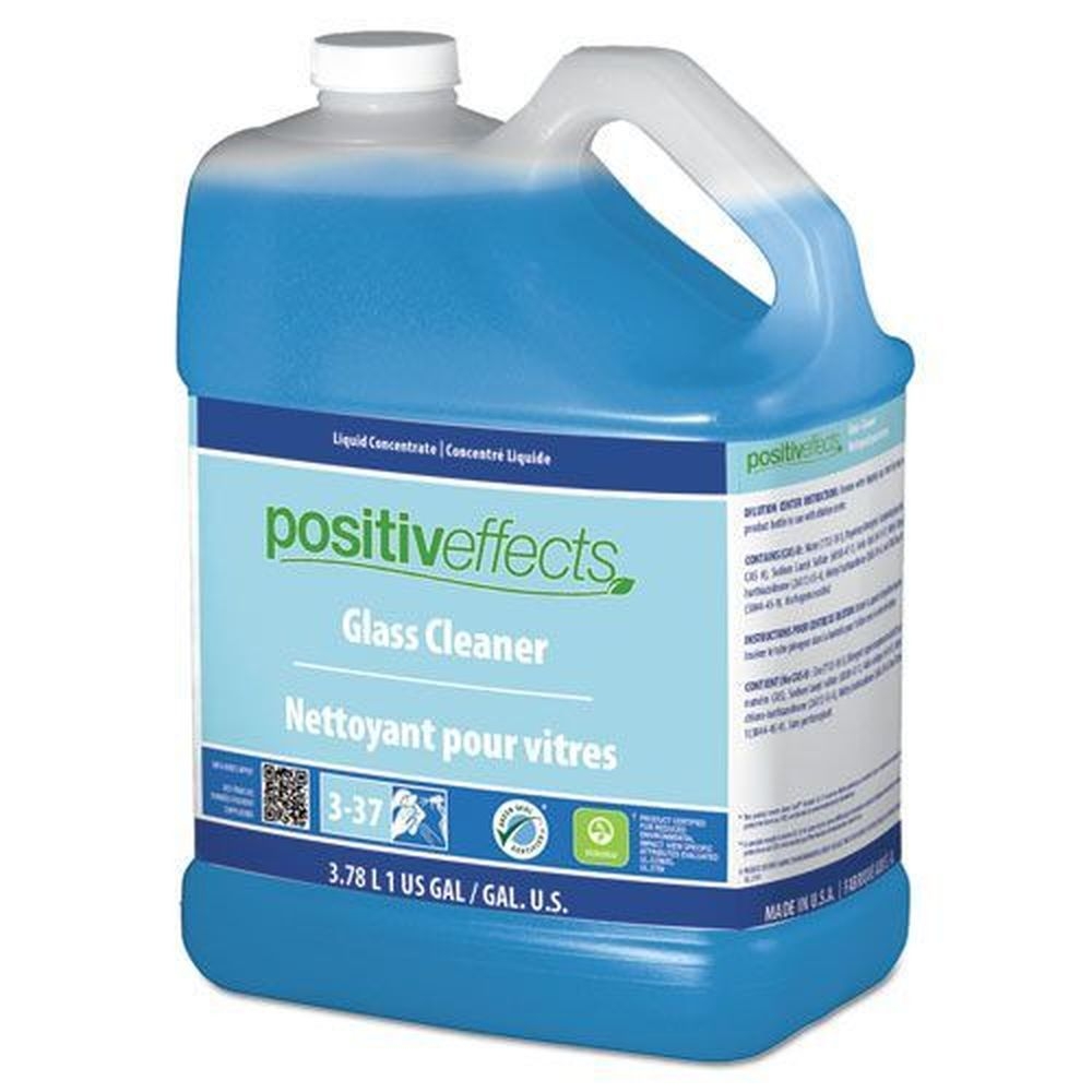 PositivEffects Unscented Glass Cleaner, 1 Gallon -- 4 per case