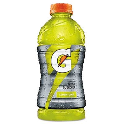 Gatorade G-Series Perform 02 Lemon-Lime Thirst Quencher, 20 Ounce -- 24 per case