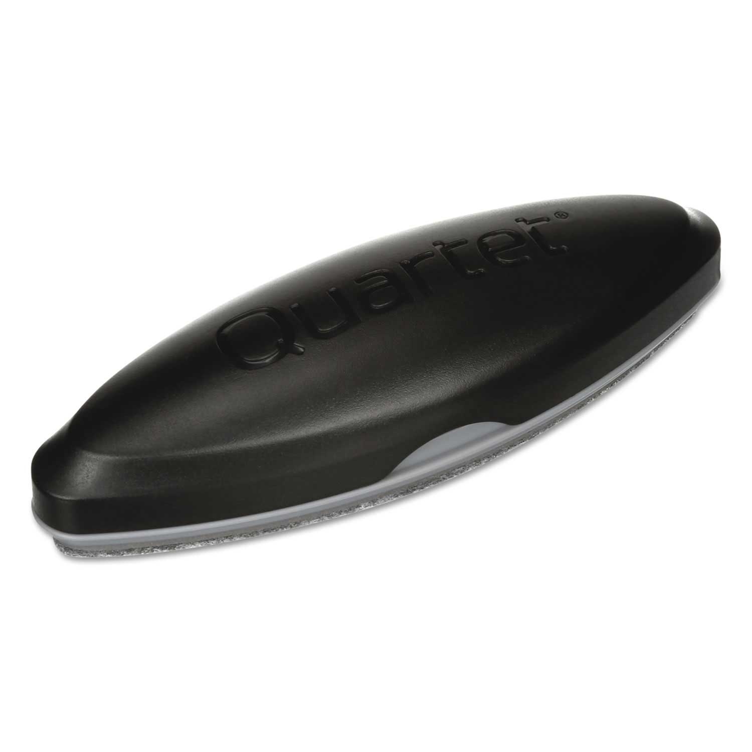 Quartet Black Premium Magnetic 3-in-1 Black Eraser, 2 x 1.38 x 6.5 inch