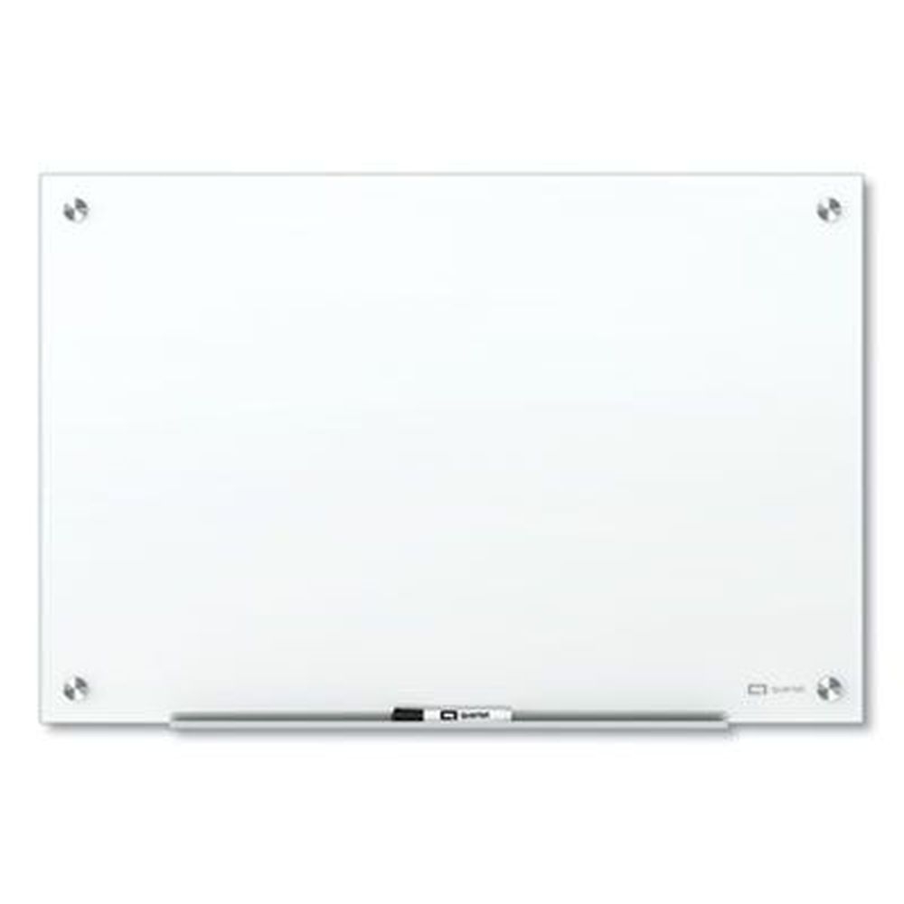 Quartet White Surface Brilliance Glass Dry Erase Board, 72 x 48 inch