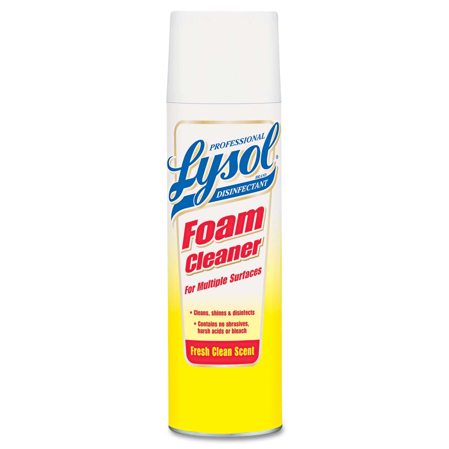 Professional Lysol Disinfectant Foam Cleaner, 24 Ounce Spray Bottle