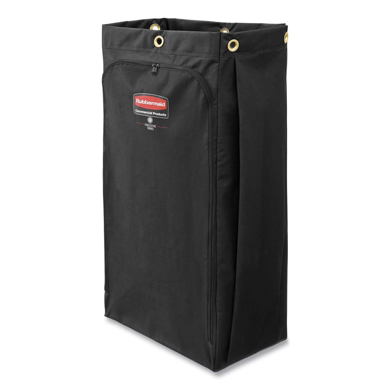 Rubbermaid Commercial Black Fabric Cleaning Cart Bag, 26 Gallon