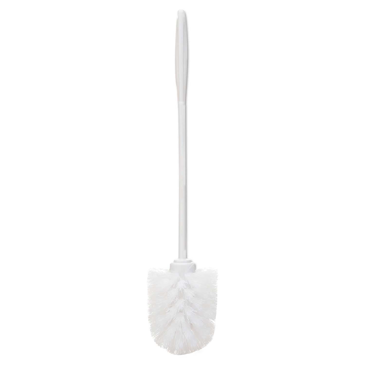 Rubbermaid Commercial White Plastic Toilet Bowl Brush, 14 1/2 inch -- 24 per case